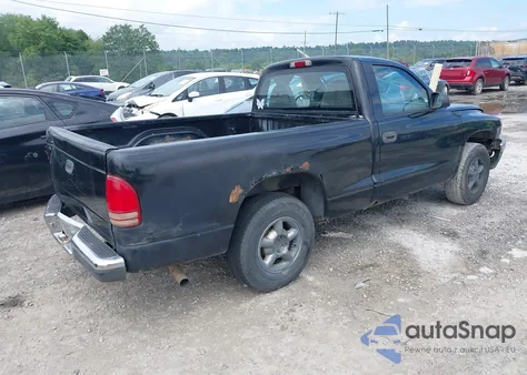 1999 Dodge Dakota Slt/Sport из США, поврежденный, VIN 1B7FL26X6XS105691